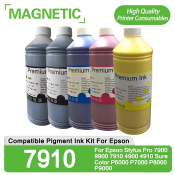 11x1000ML Universal Cerneala Pigment Refill Kit Ink Pentru Epson Stylus Pro 7900 9900 7910 4900 4910 SureColor P6000 P7000 P8000 P9000
