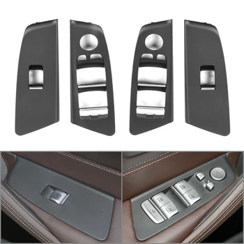 2 buc Interior Masina din Fata Geamului de Blocare a Capacului Ornamental Plastic ABS Pentru BMW Seria 5 G30 G31 G38 2018 2019 2020 2021 LHD/RHD
