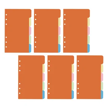 30 Buc Practice Notebook Jurnal Eticheta Hârtii volante Lucrări de Înlocuire (Asortate Color)
