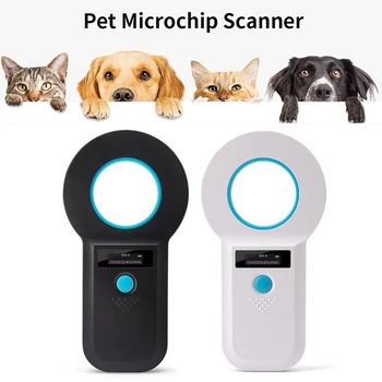 Animale tag cititor de card RFID reader chip de animale de companie chip crotalie scanner câine pisică, vacă oaie animale de companie identitate dispozitiv de recunoaștere