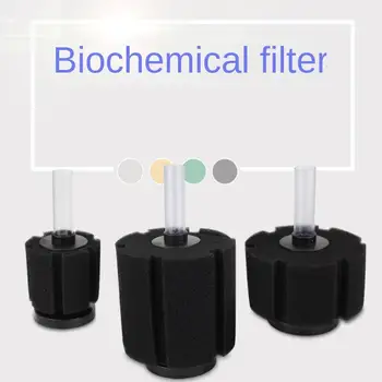 Biochimice Burete Condus Aer Filtru Burete Nou Negru 3 Dimensiuni Spumă Filtru de Aer Acționate de Spuma + Plastic Pre-filtru Acvariu