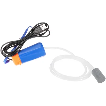 Convenabil Rezervor de Pește Mic Pompa de Aer Acvariu Pompa USB Tip Pompa