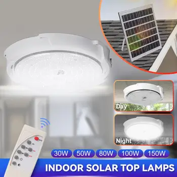 Lumina Solara Pentru Tavan Dormitoare Bai Curti De Încărcare Solară În Aer Liber Rezistent La Apa Lumina Panou Solar Lumini Led Interior