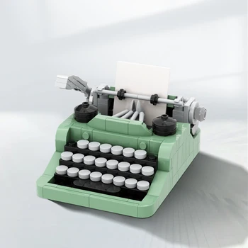 MOC, Dragă, am Micșorat mașină de Scris Clasică Creative Mașină Retro Miniatură Blocuri Jucării Pentru Adulți cât Și pentru Copii Cadouri