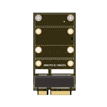 MSATA SSD la .2 unitati solid state SSD Adaptor Card Mini PCI-E PCI-Express Converter Card M2 de unitati solid state SSD Dropship