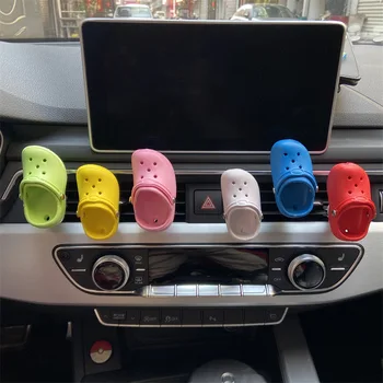 Pantofi Drăguț Parfum Auto Clema Automată De Evacuare A Aerului Decor Clip Accesorii Odorizant Auto Aromoterapie Foaie De Evacuare A Aerului Interior Masina