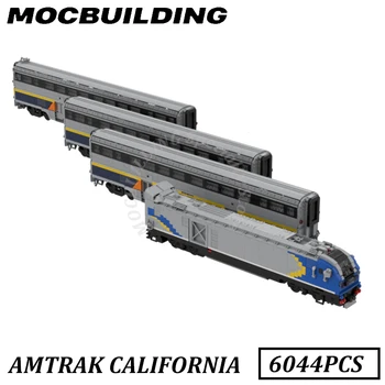SC-44 de Model de Tren de cale Ferată Accesorii Display MOC Blocuri de Cărămidă Jucării de Construcție Cadou Ziua de nastere Prezent