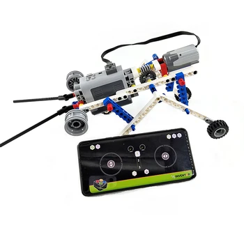 Tehnice RC APP Programabile Motor de Animale Bug Robot Bloc Compatibile Cu lego 9686 Wedo Educație Copii Moc Caramida Jucarii