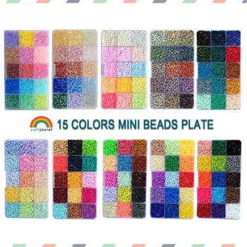 Yantjoued 15color 650PCS 10 alege 2.6 mm mini margele Hama Margele Puzzle de Înaltă Calitate, Jucarie Cadou Pentru copii de BRICOLAJ, hobby-uri