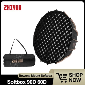 ZHIYUN Softbox 90D 60D Bowens Montare Difuzor de Lumina pentru Molus G60 & X100 Fotografie Accesorii